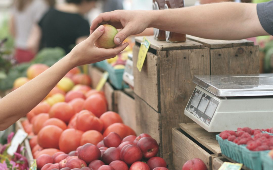 marché à Morières