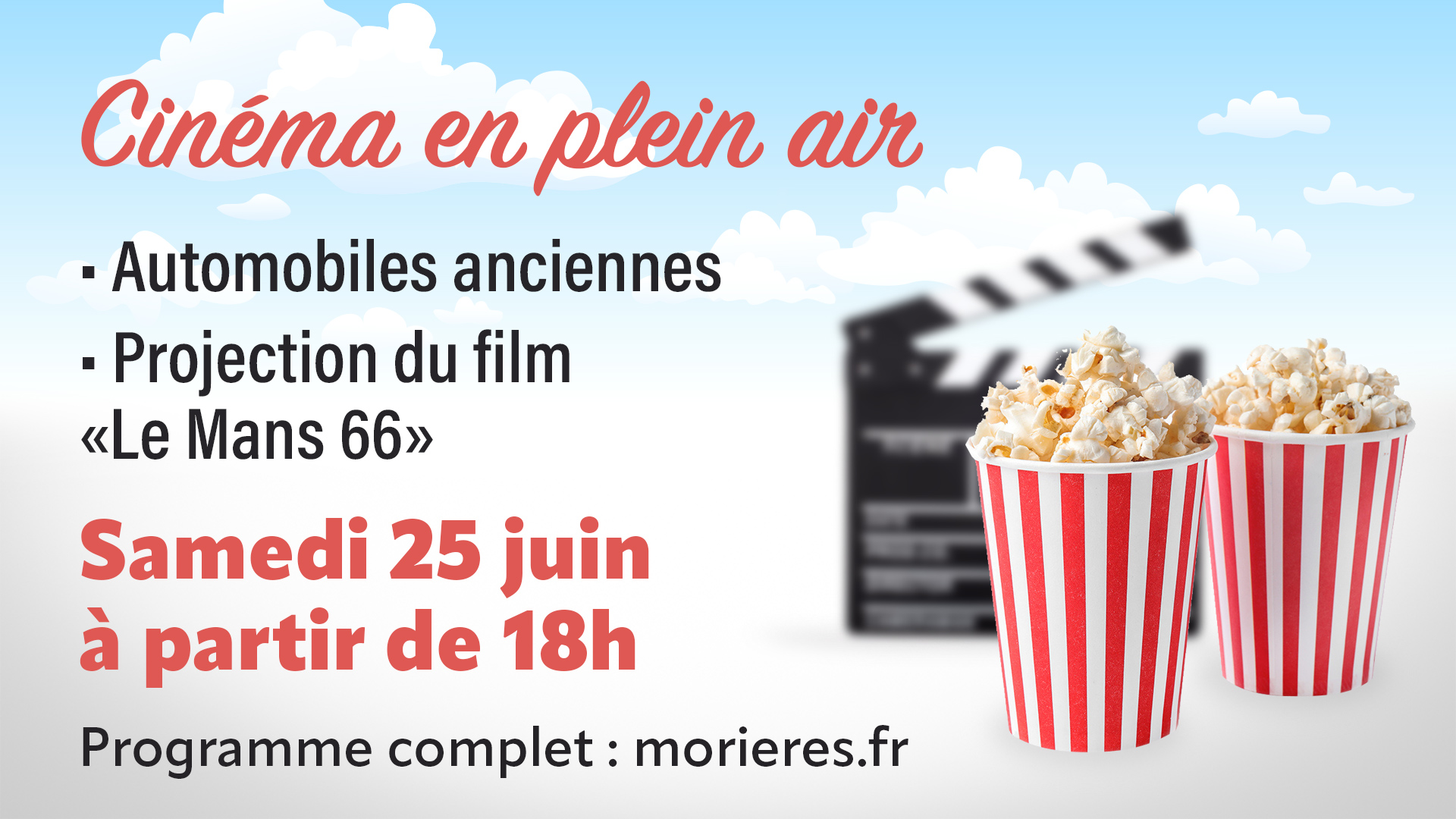 Soirée cinéma en plein air